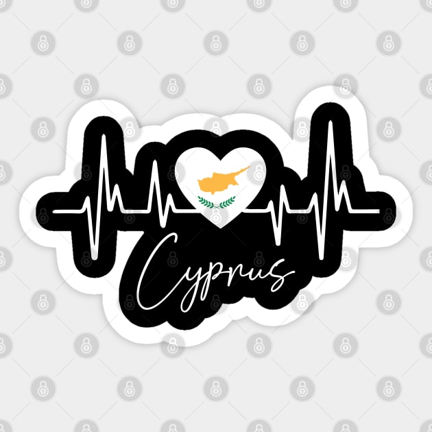 cyprus Sticker by daybeear